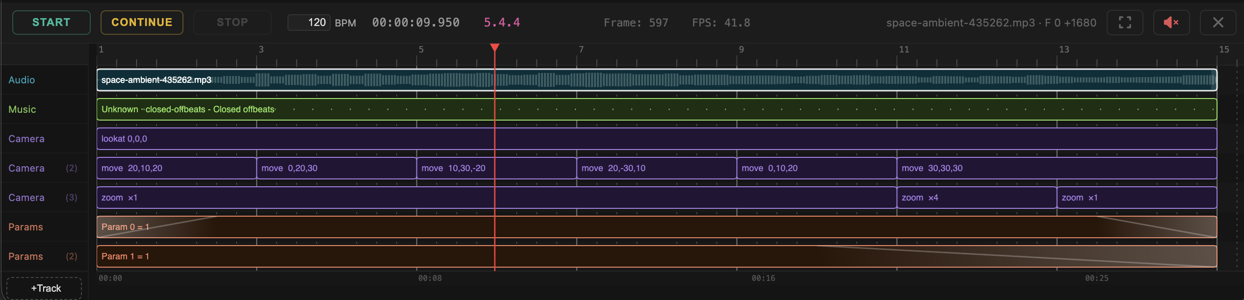 The Runsheet header